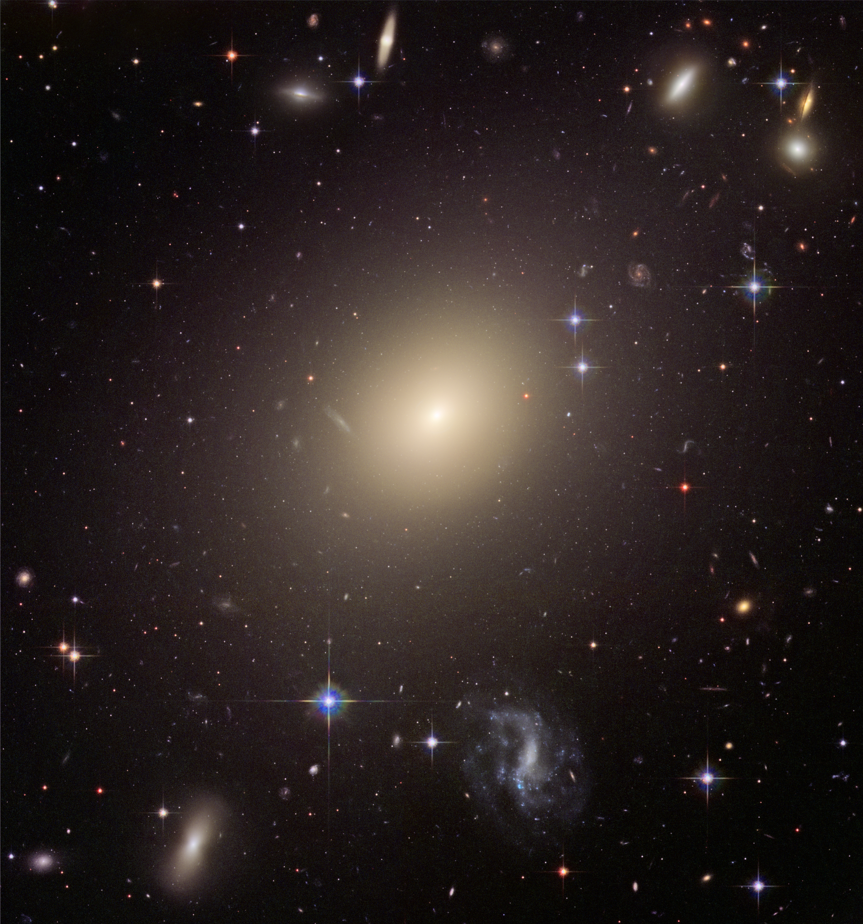 Galaxy cluster Abell S740